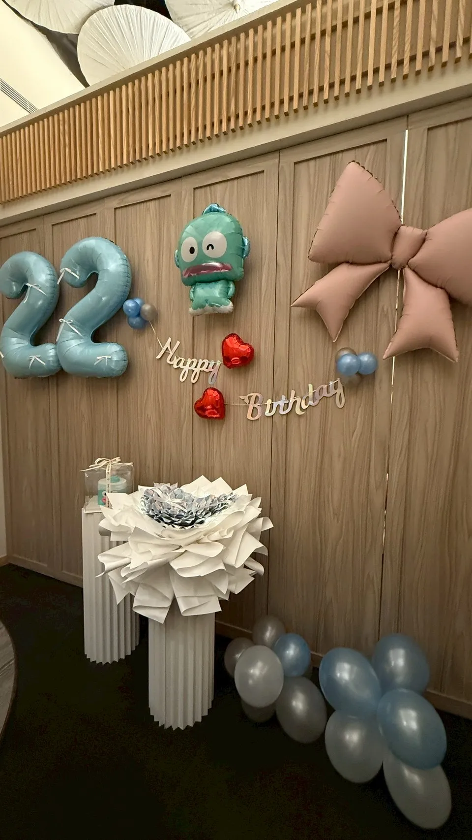 場地佈置（生日客製化）依客人預算做佈置！