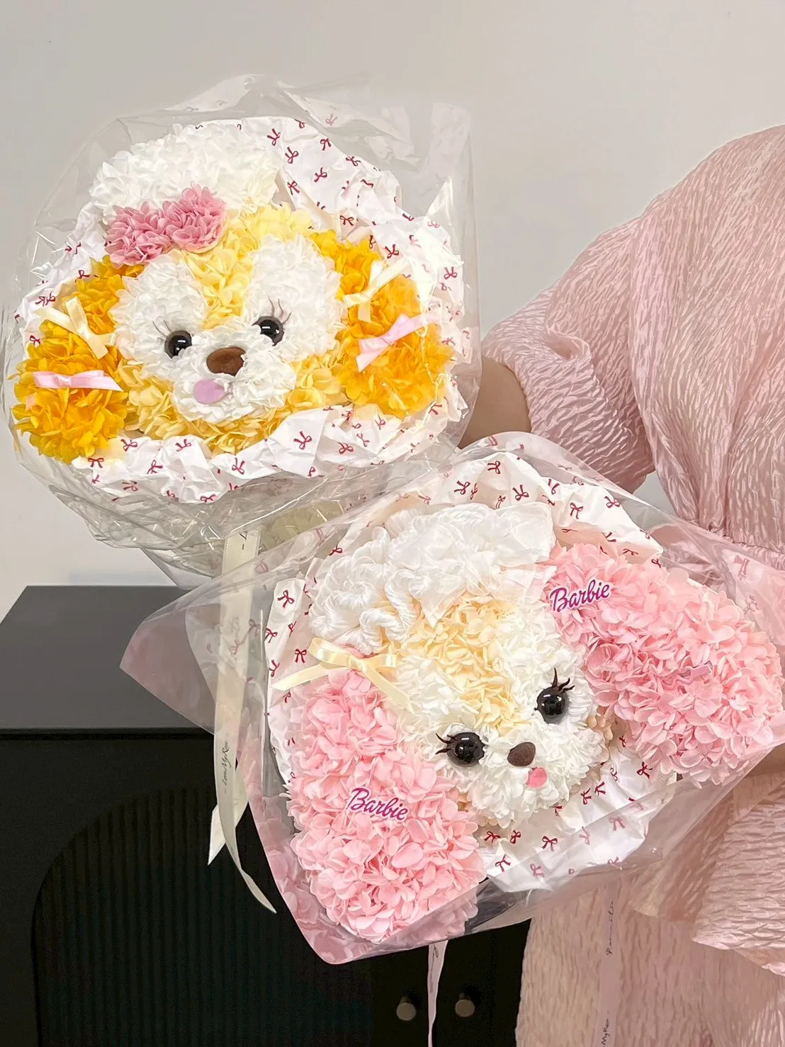 Barbie芭比餅玩偶花束