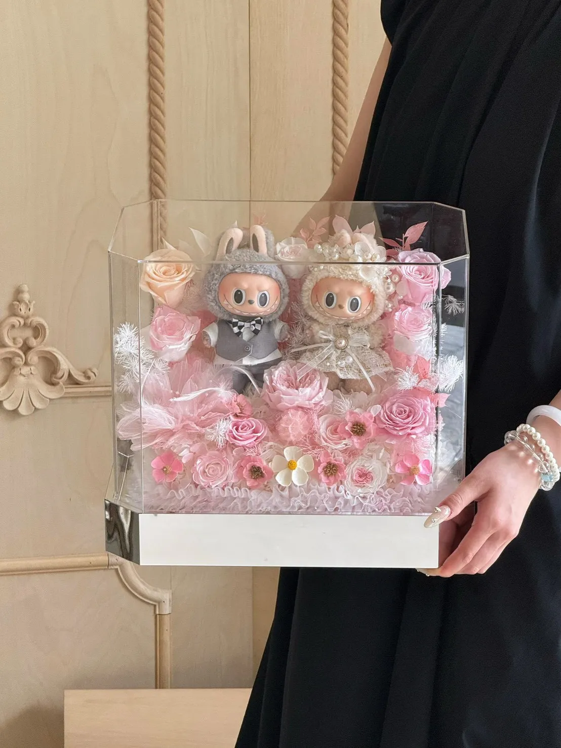 labubu甜蜜花園 花盒款