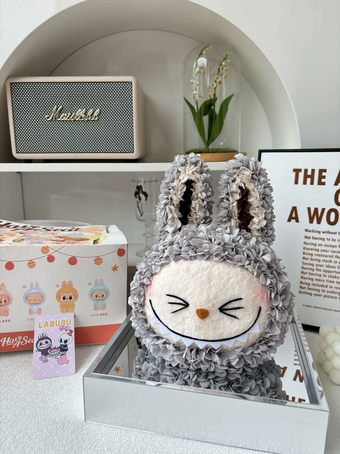 labubu拉布布永生花