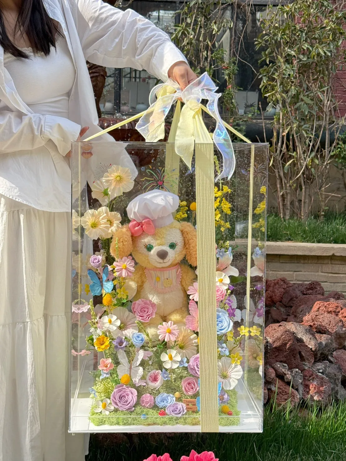 Disney 迪士尼春日玩偶花盒