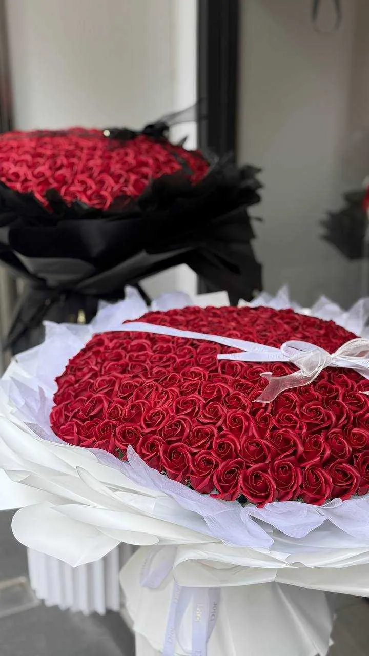 高級永生香氛花束