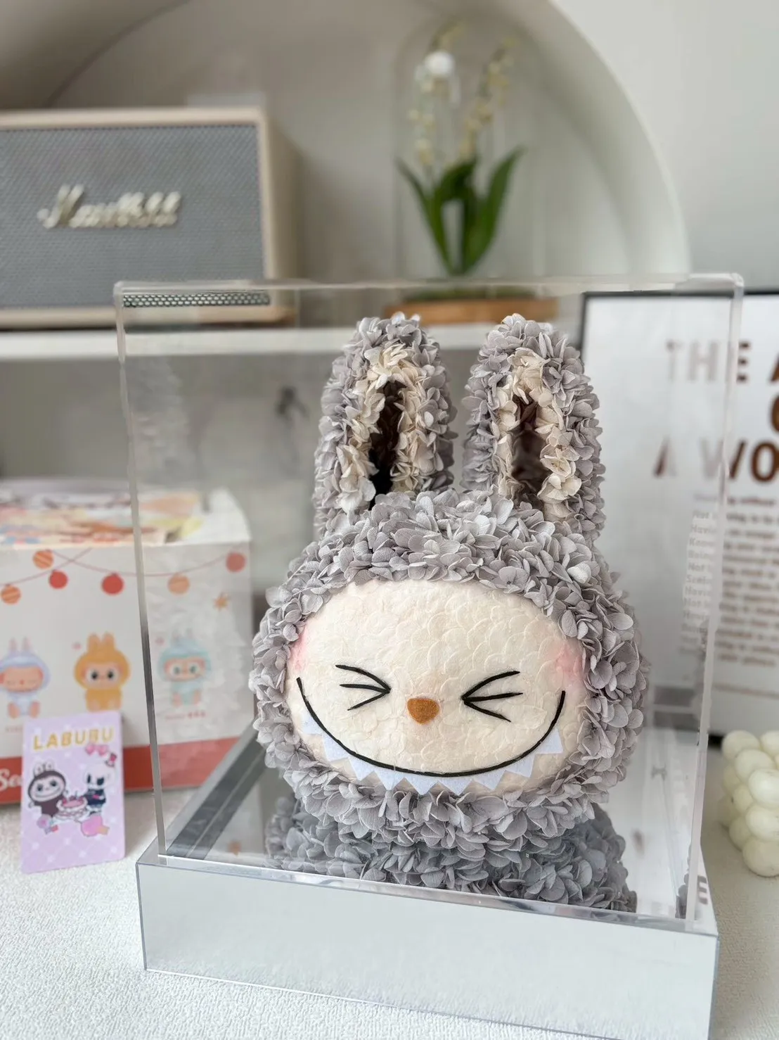 labubu拉布布永生花