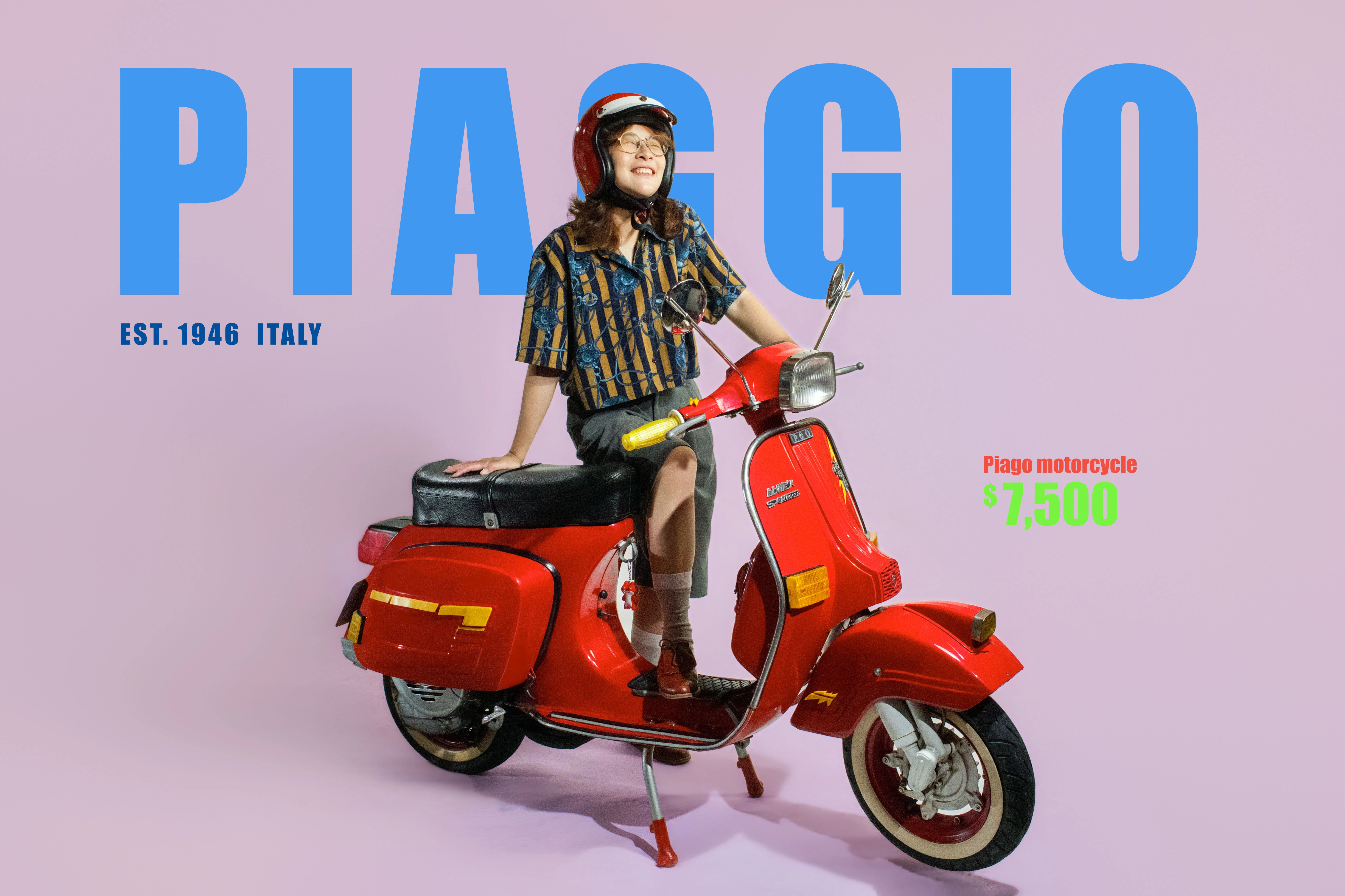 Piaggio 車主形象照
