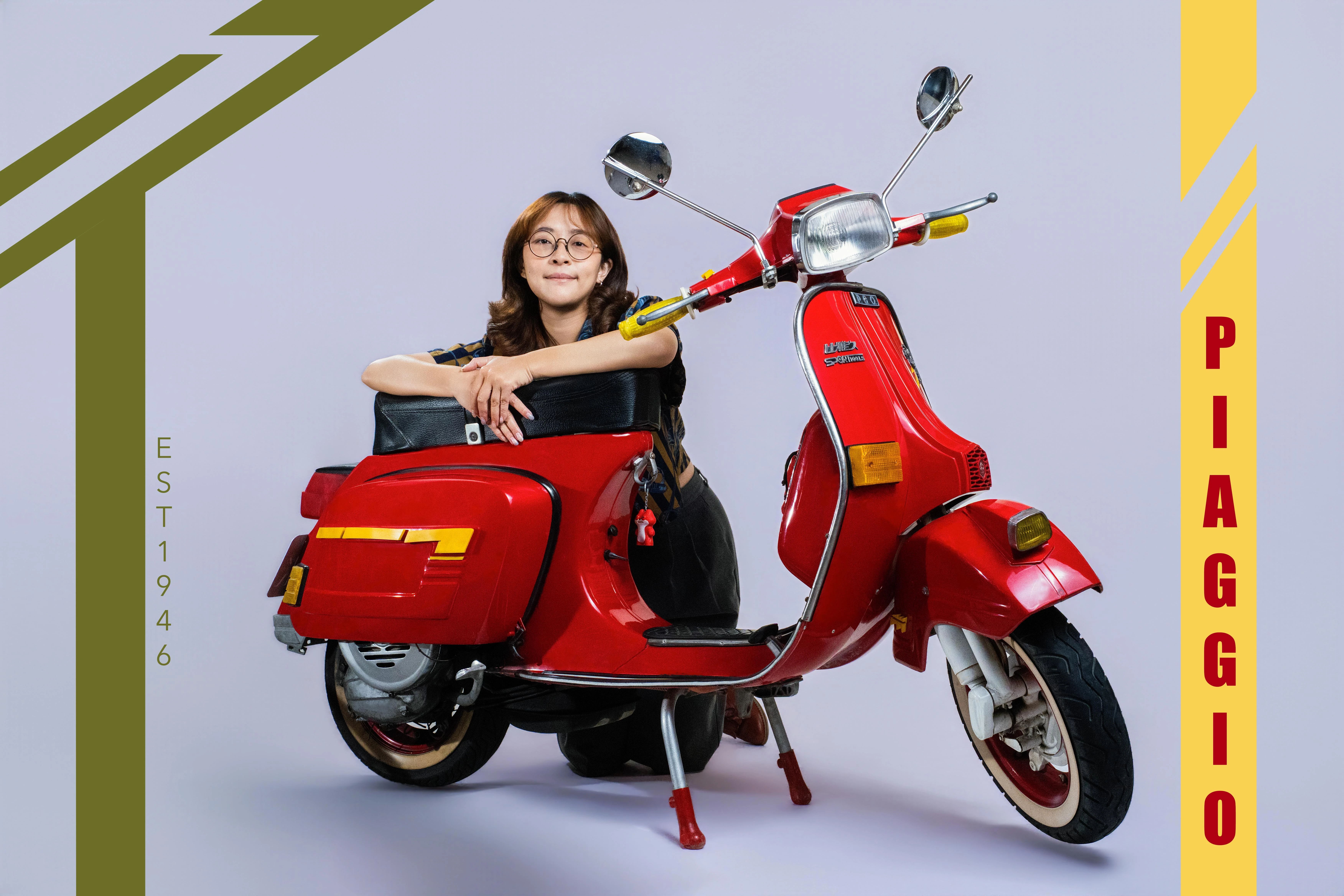 Piaggio 車主形象照