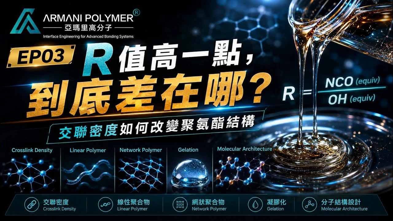 PU化學計量學EP03 R值高一點，到底差在哪？