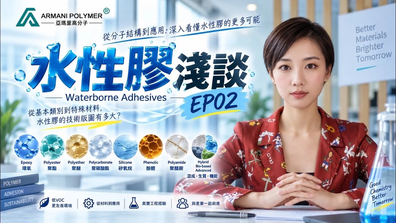 水性膠淺談，EP02