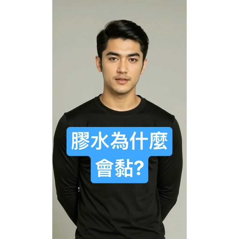 膠為什麼會黏？