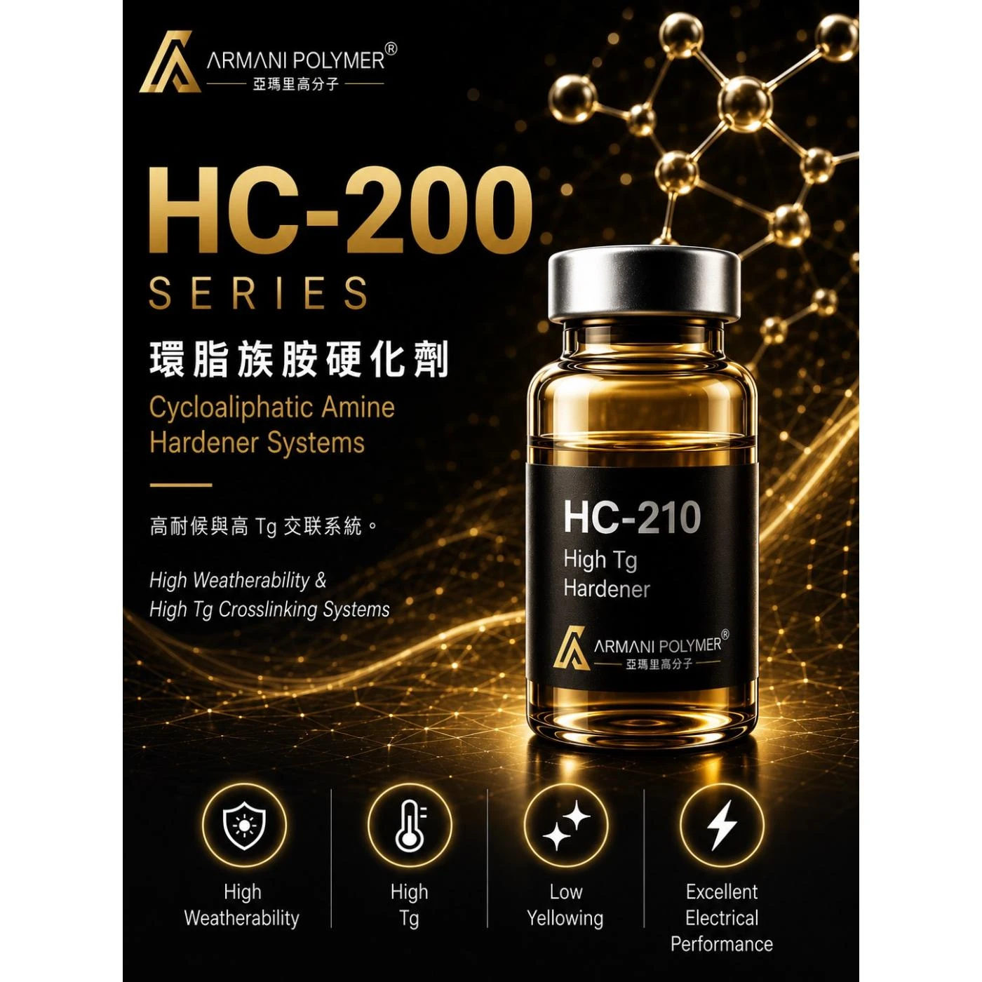 HC-200 Series｜環脂族胺硬化劑