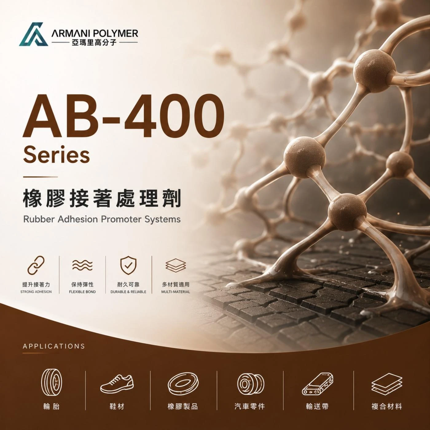 AB-400 Series｜橡膠接著處理劑