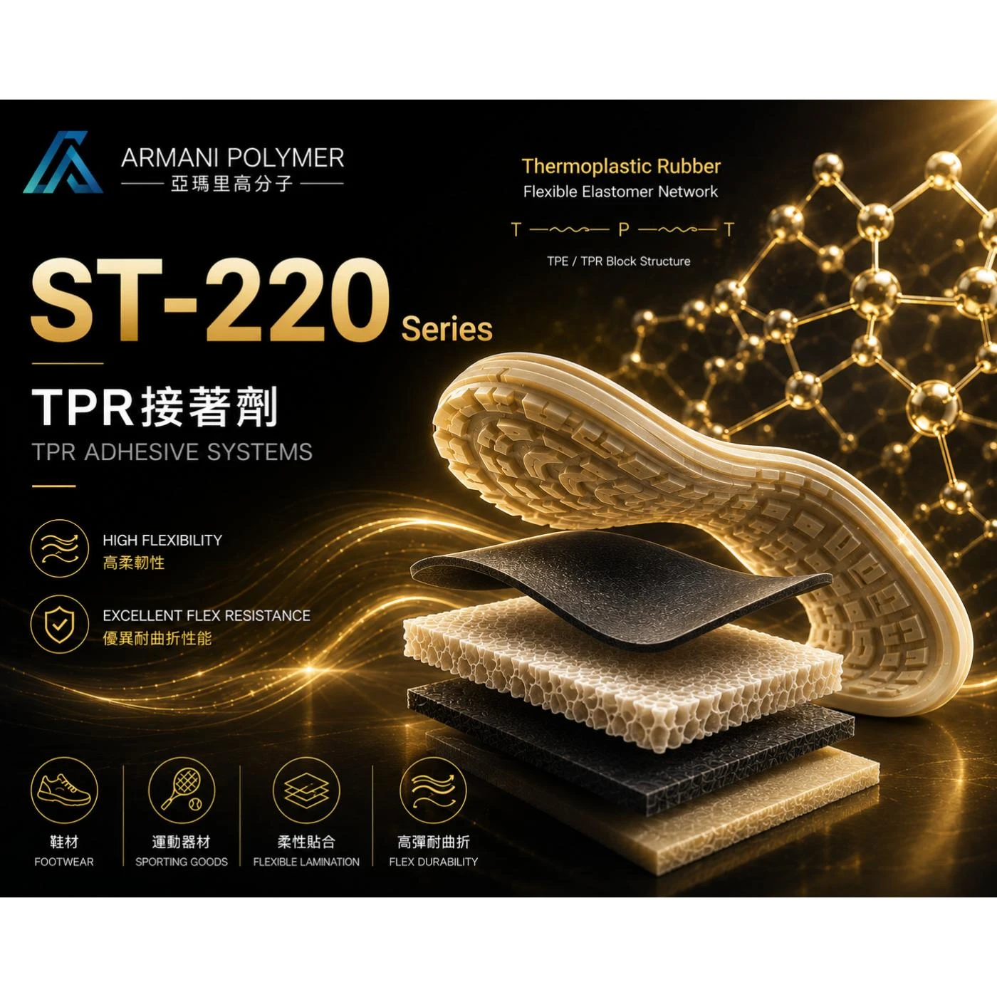 ST-220 Series｜TPR 接著劑