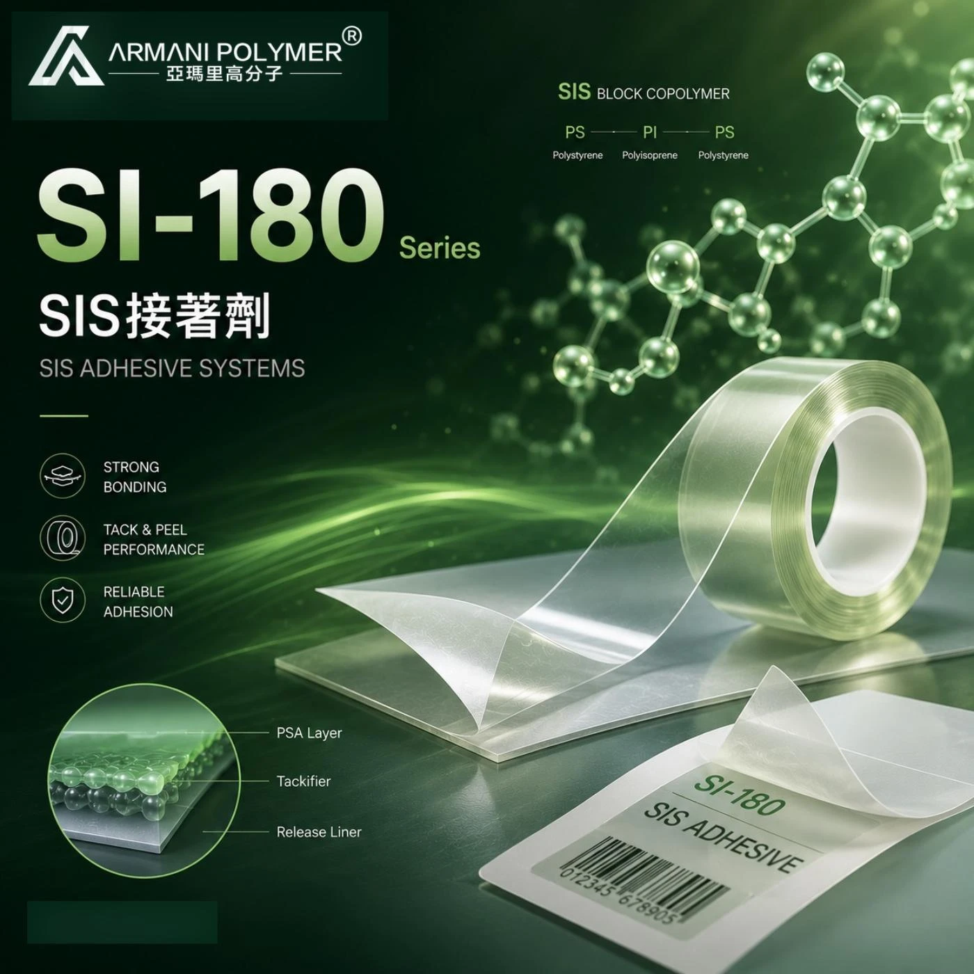 SI-180 Series｜SIS 接著劑