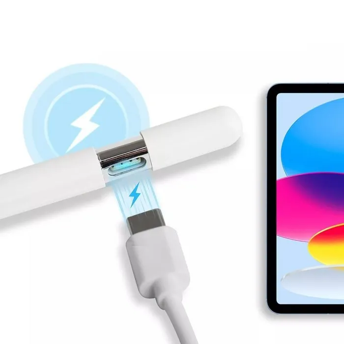 P03電容筆 可TC+磁吸充電(有傾斜辨識 有防誤觸) 限IPad使用