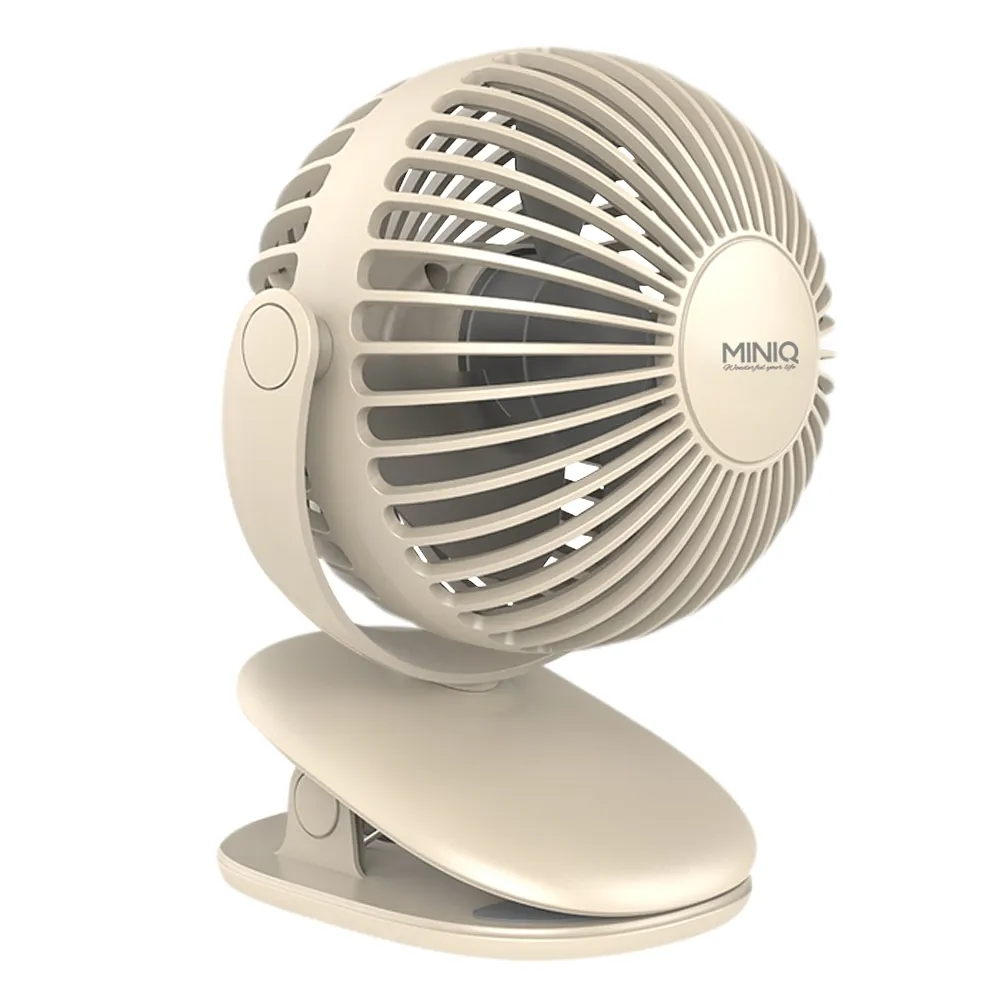 MIMiniQ FA-002 360度轉動軸夾式/磁吸夾式三段風速風扇