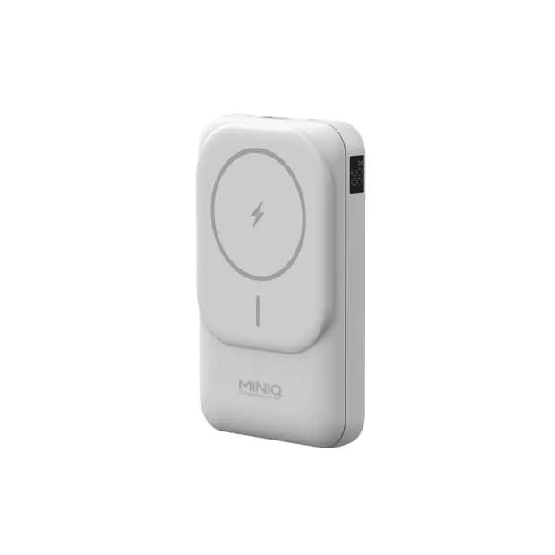 MiniQ MD-BP075 Qi 15W自帶雙線數顯磁吸無線閃充行動電源