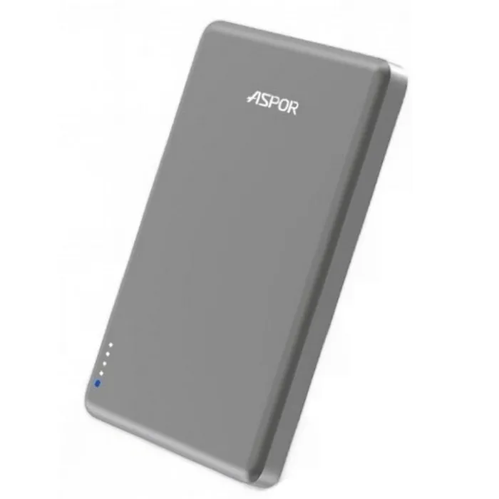 ASPOR 5000金屬超薄磁吸行動電源A381