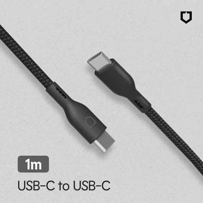 犀牛盾 TYPE-C to TYPE-C 傳輸充電線 (編織) 1M/2M