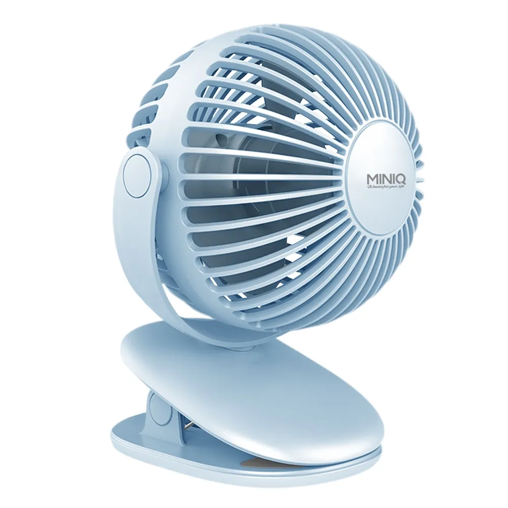 MIMiniQ FA-002 360度轉動軸夾式/磁吸夾式三段風速風扇