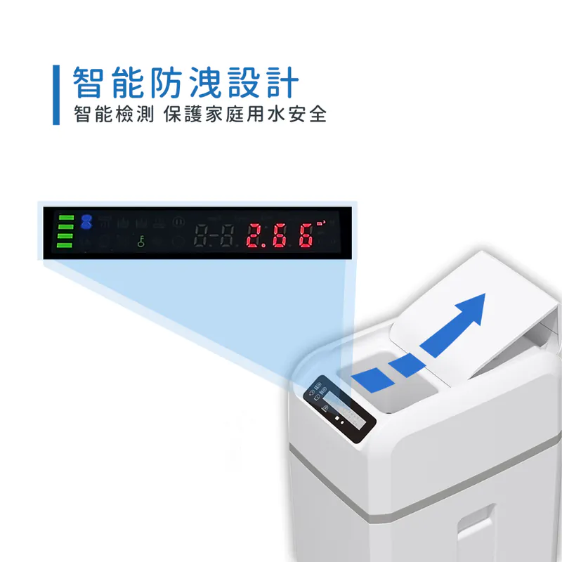 AQ-150U 全戶中央軟水機 軟水系統(感應式開蓋)