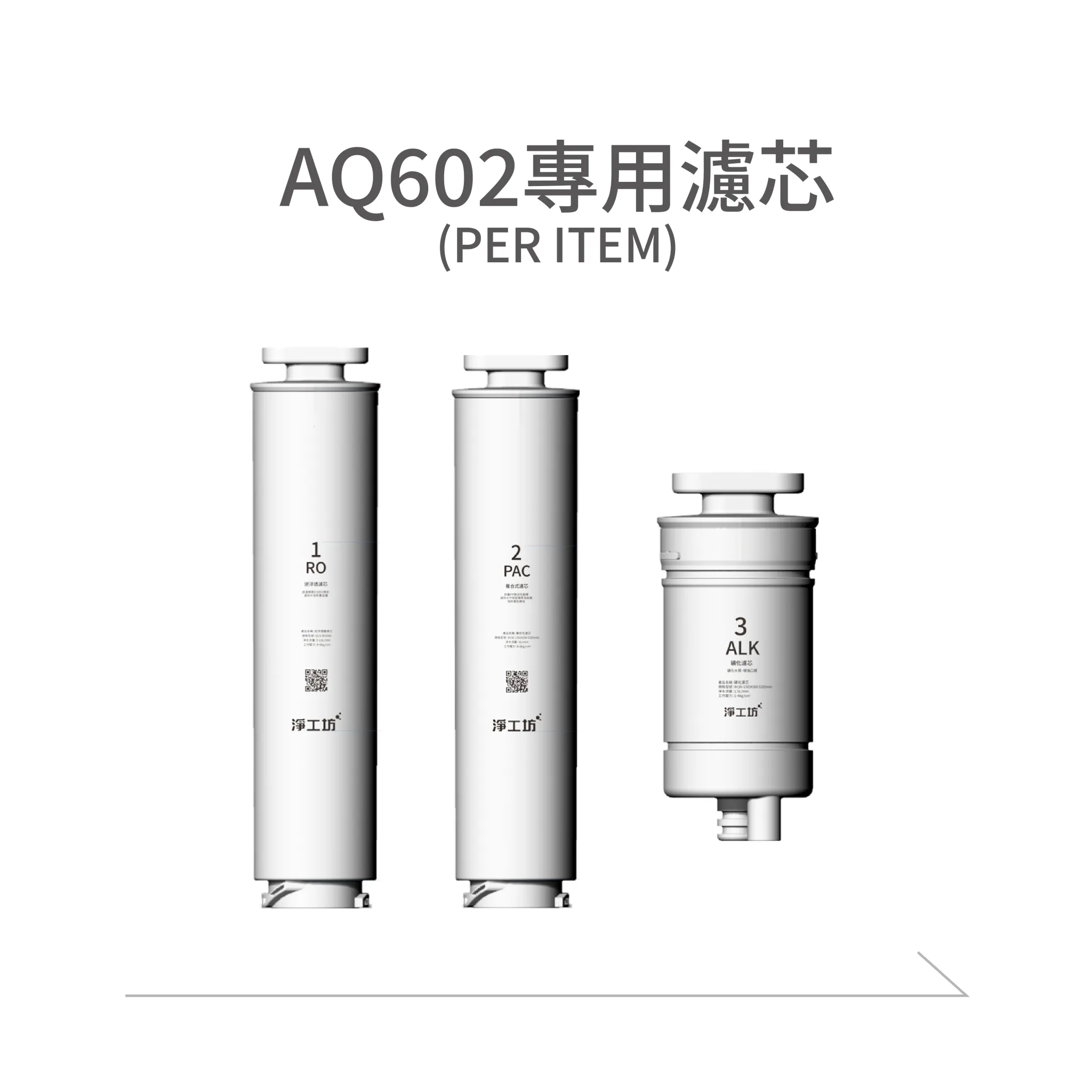 AQ602專用濾心(PERITEM)