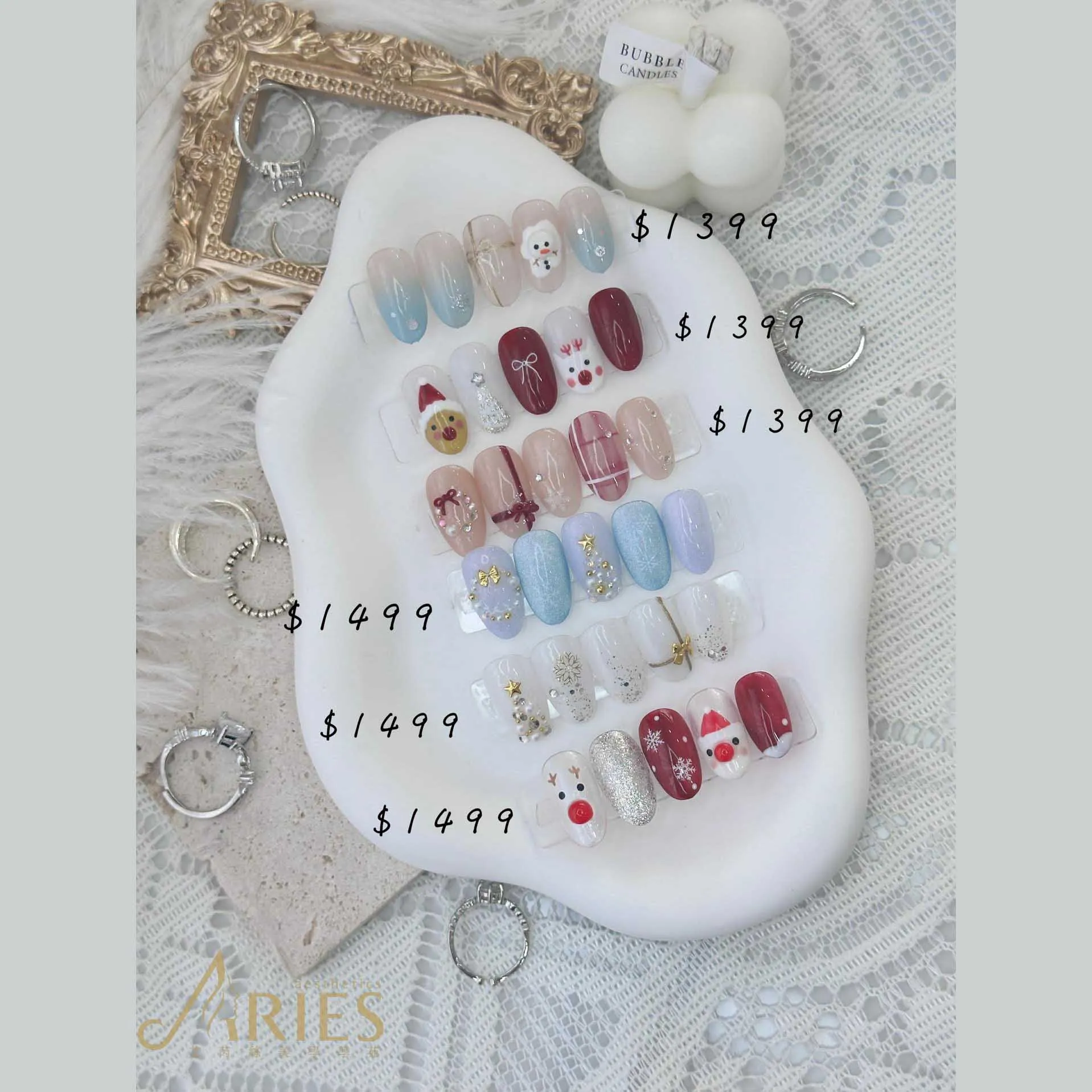 12月聖誕美甲特惠來啦！