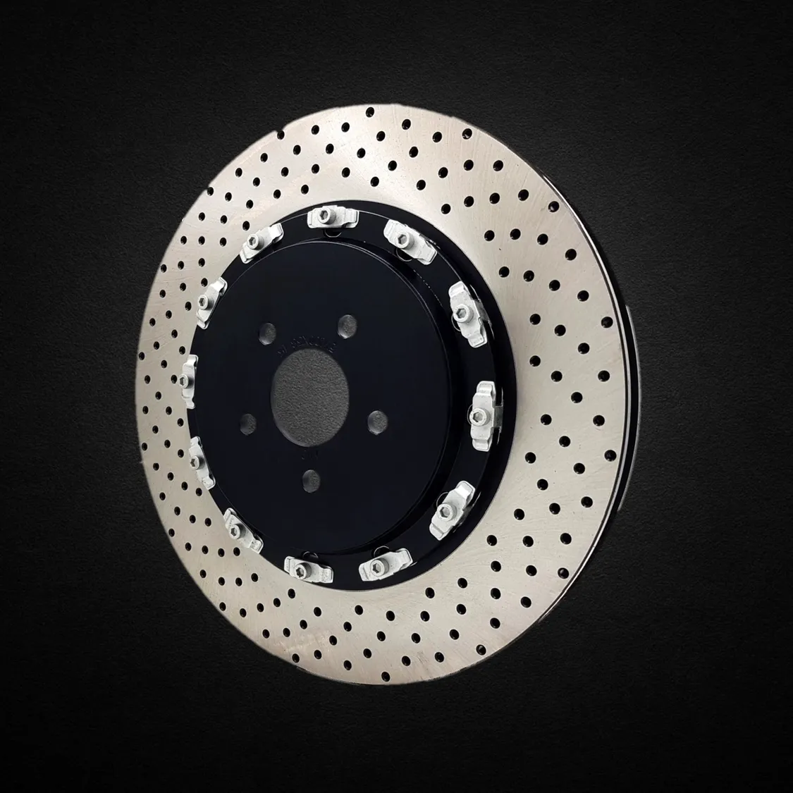 雙片式全打洞碟（浮動碟）