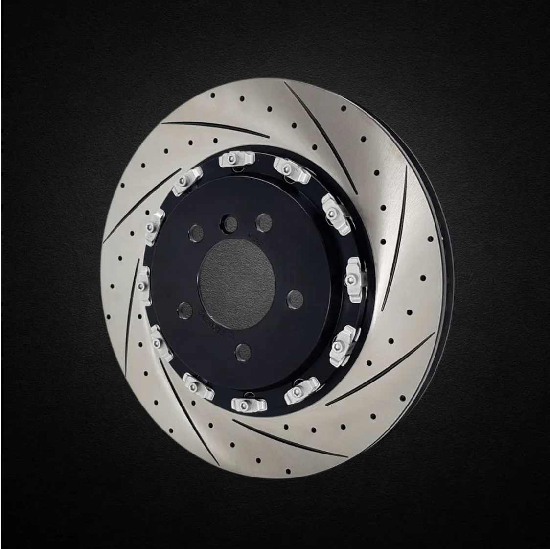 雙片式劃線打洞碟（浮動碟）