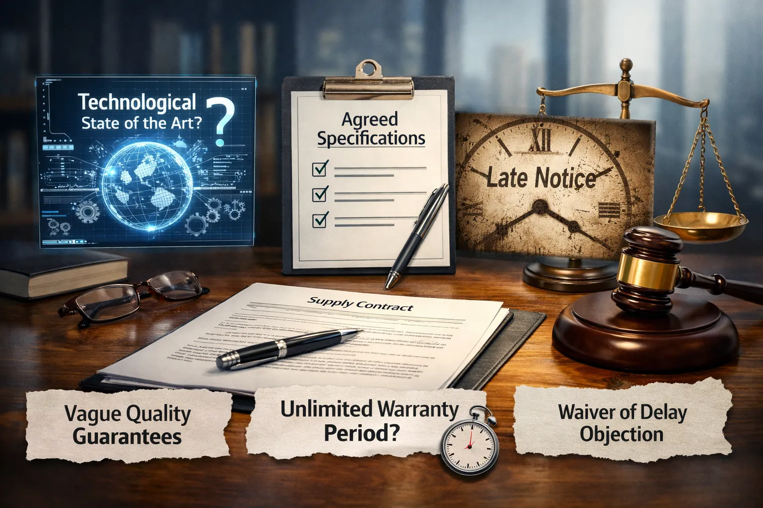 與歐美廠商簽供應契約應注意事項（品質與保固篇）