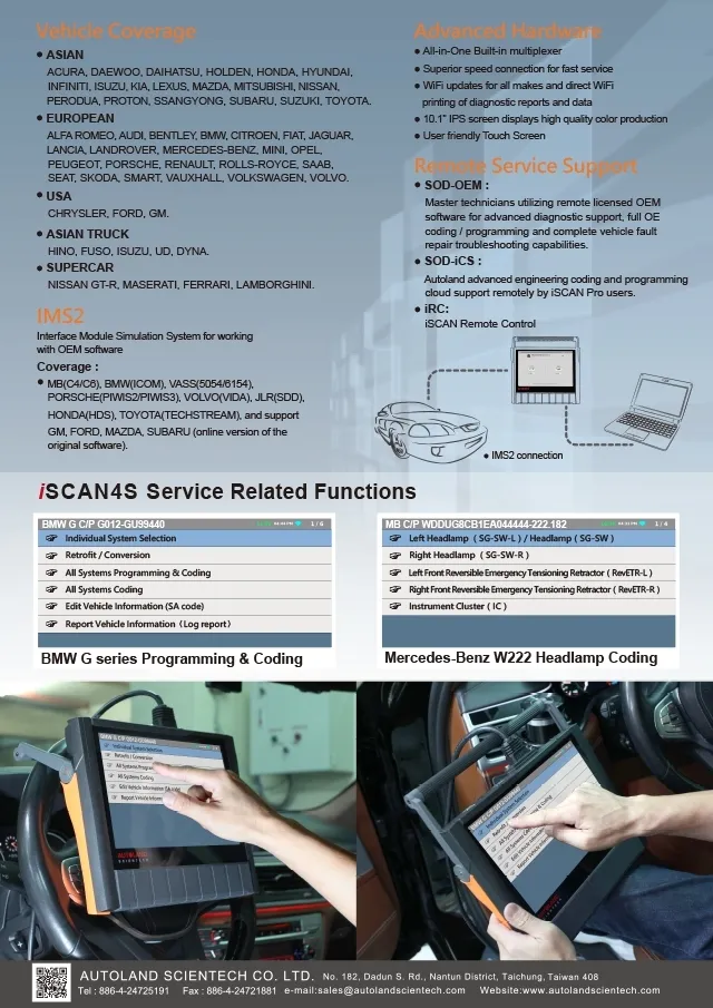 iSCAN 4s
