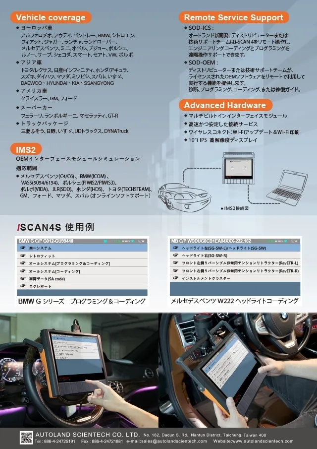 iSCAN 4s