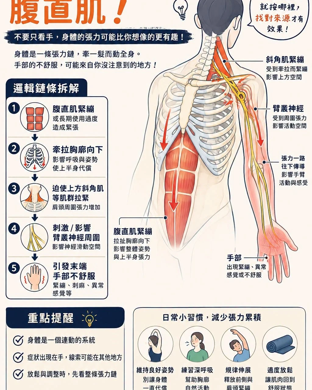 手麻，真的只能看頸椎嗎？高雄肩頸痠痛按摩/高雄體態調整