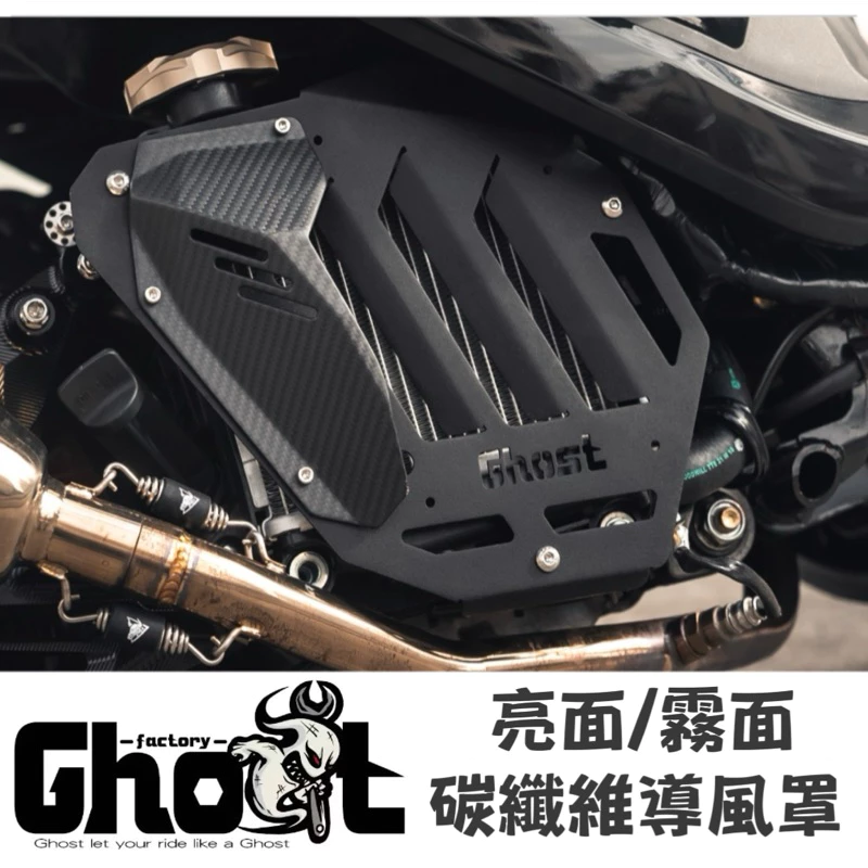 Ghost 碳纖維導風罩