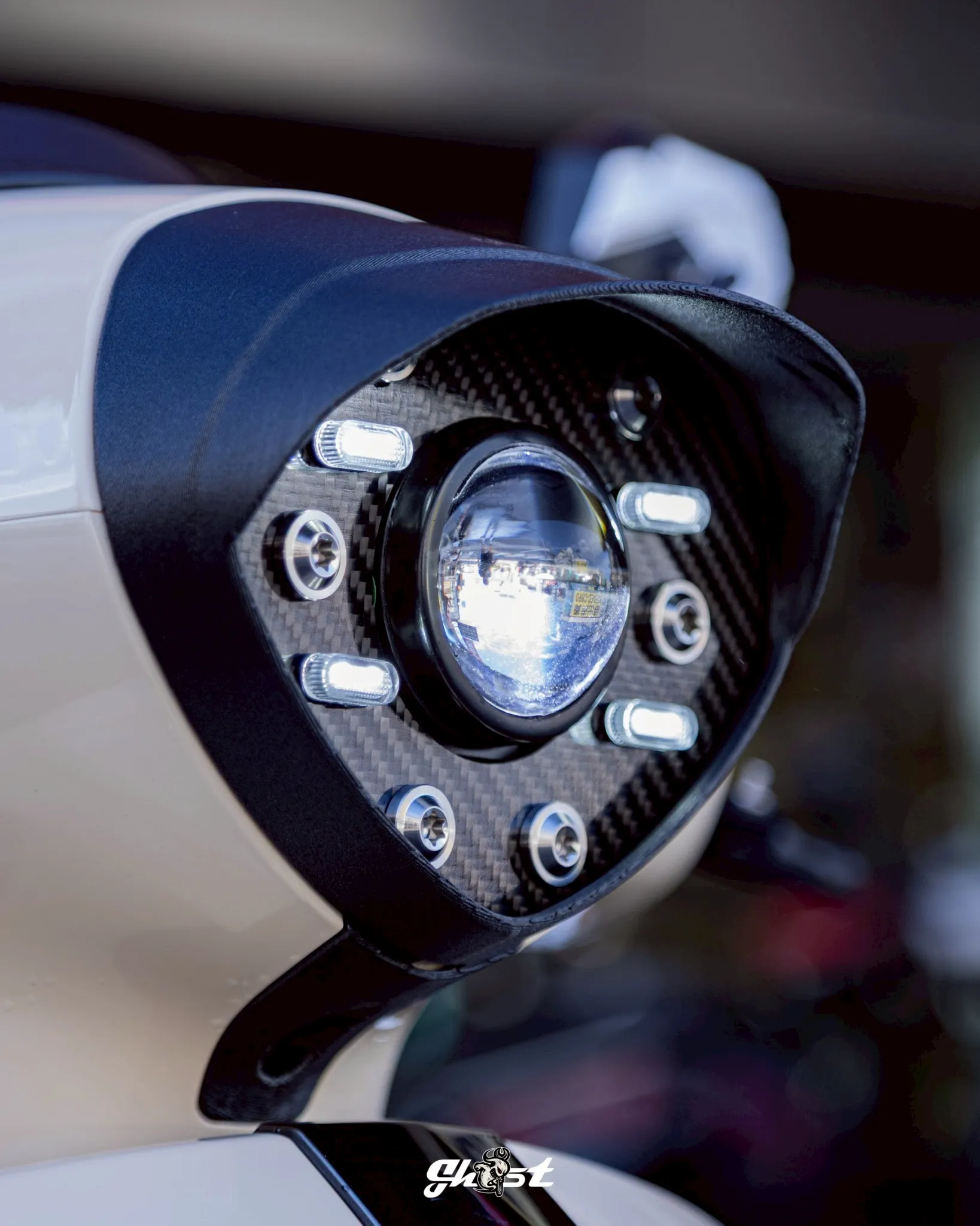 Slo Fiddle 125 158 led魚眼 大燈 