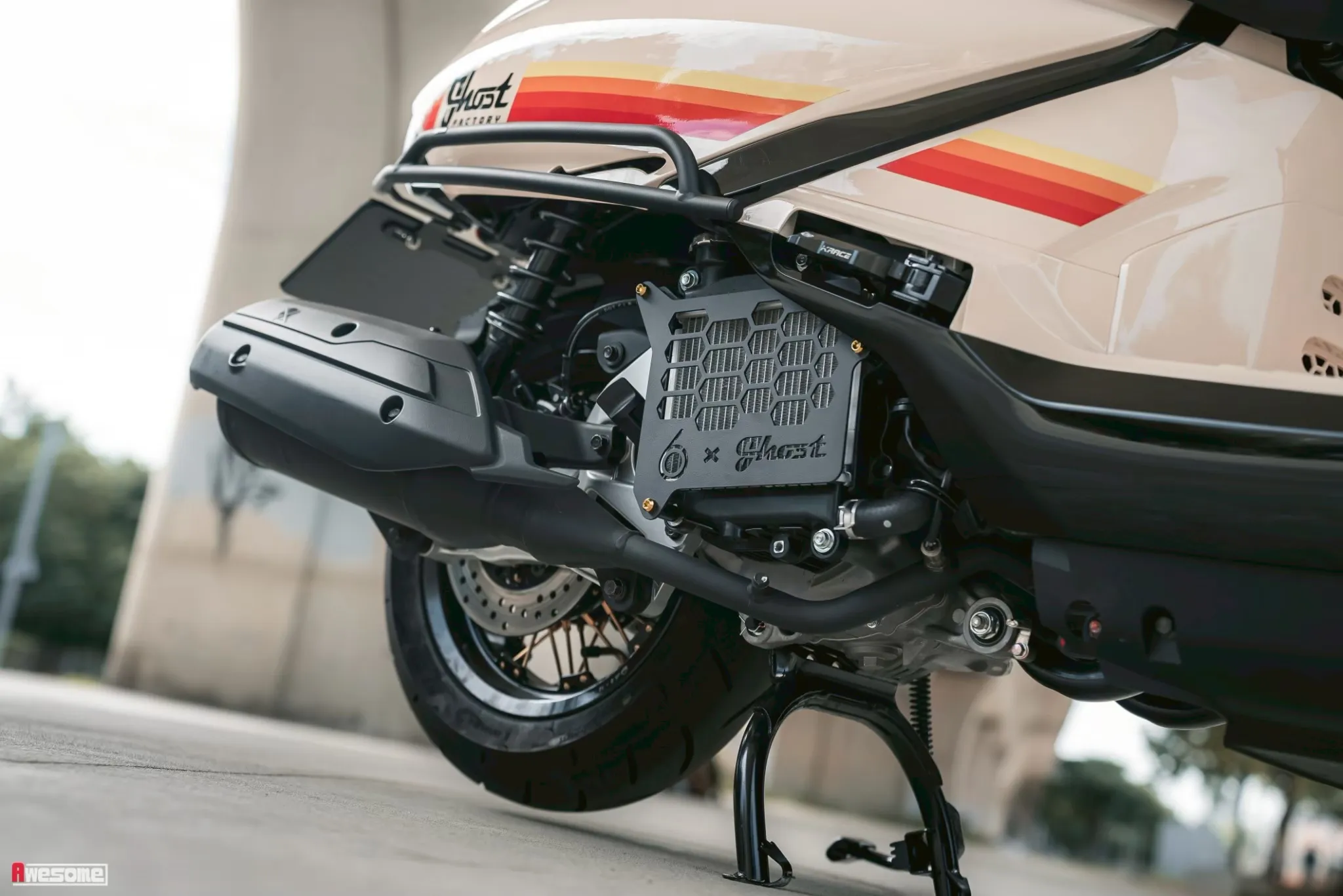 SIXIS*Ghost SYM聯名水箱罩