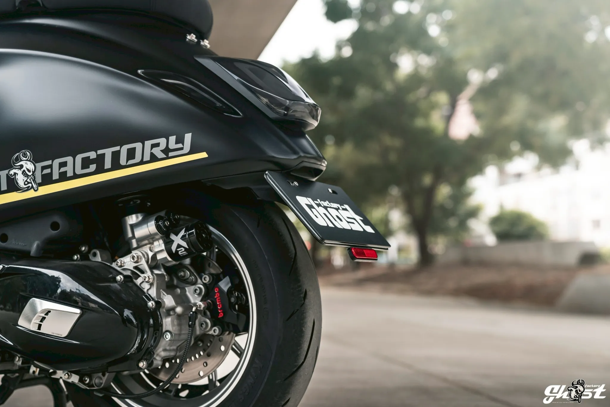 Ghost 短牌架 偉士牌 VESPA