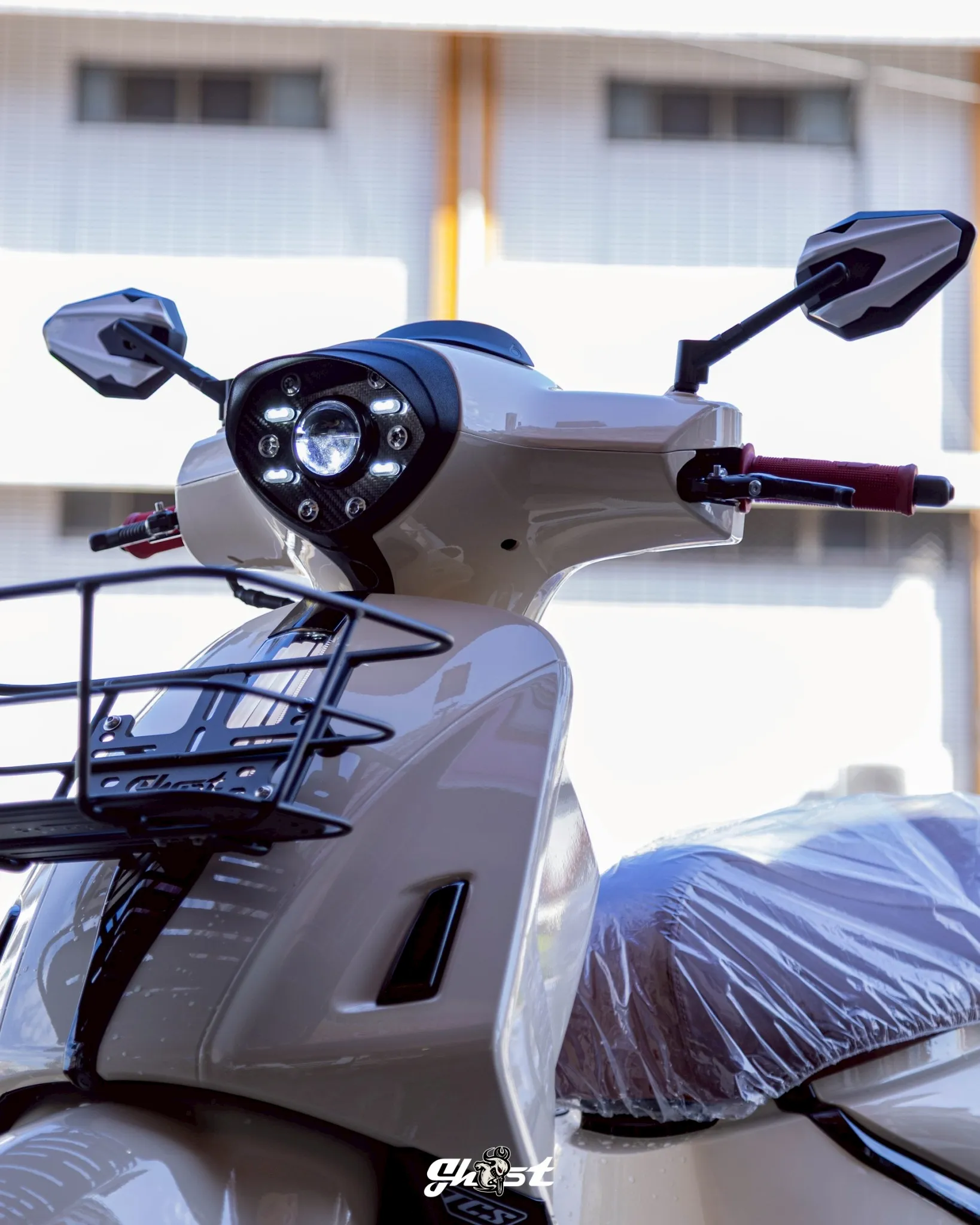 Slo Fiddle 125 158 led魚眼 大燈 