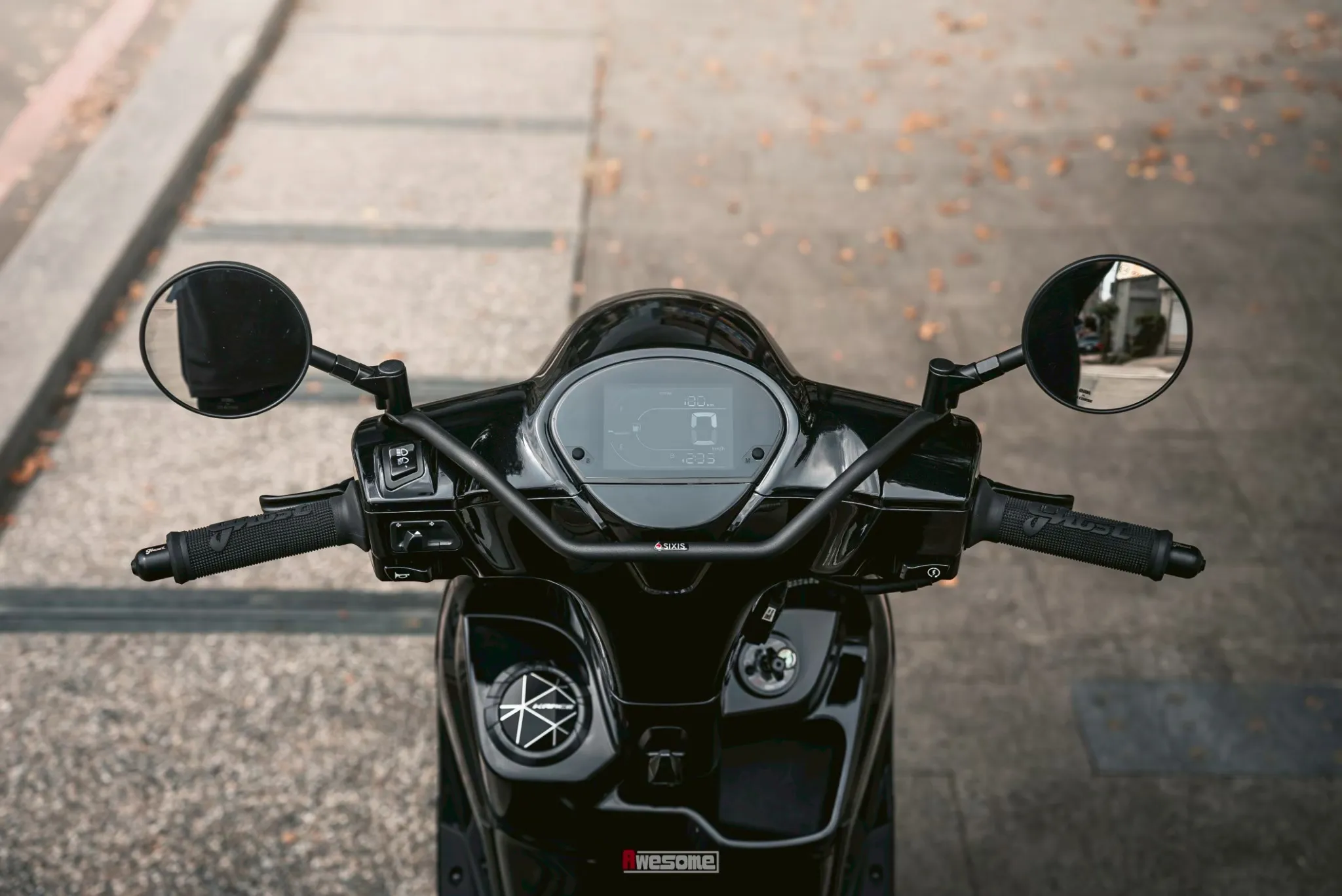 Ghost HD corse聯名短版後照鏡