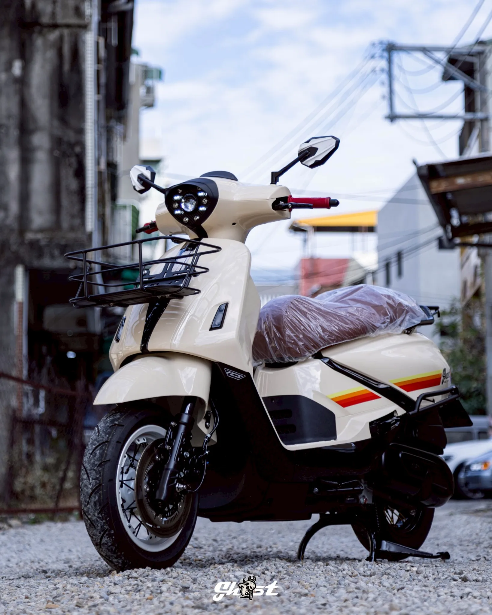 Slo Fiddle 125 158 led魚眼 大燈 