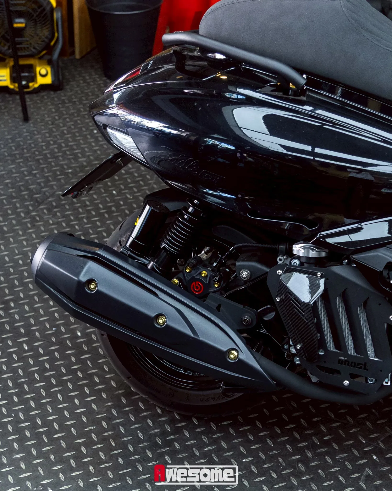 ASM Fiddle原廠型高效率排氣管