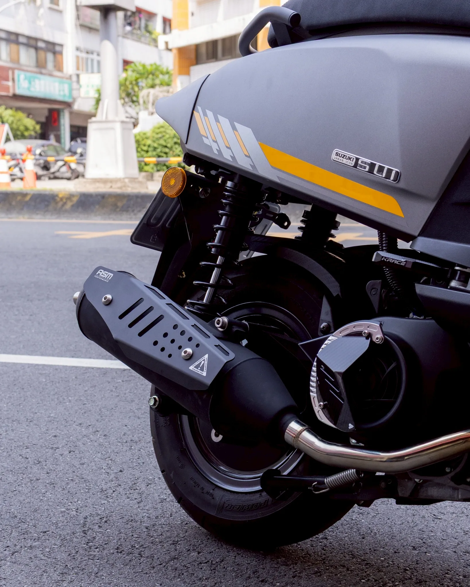 ASM SUI原廠型高效率排氣管(Saluto適用)