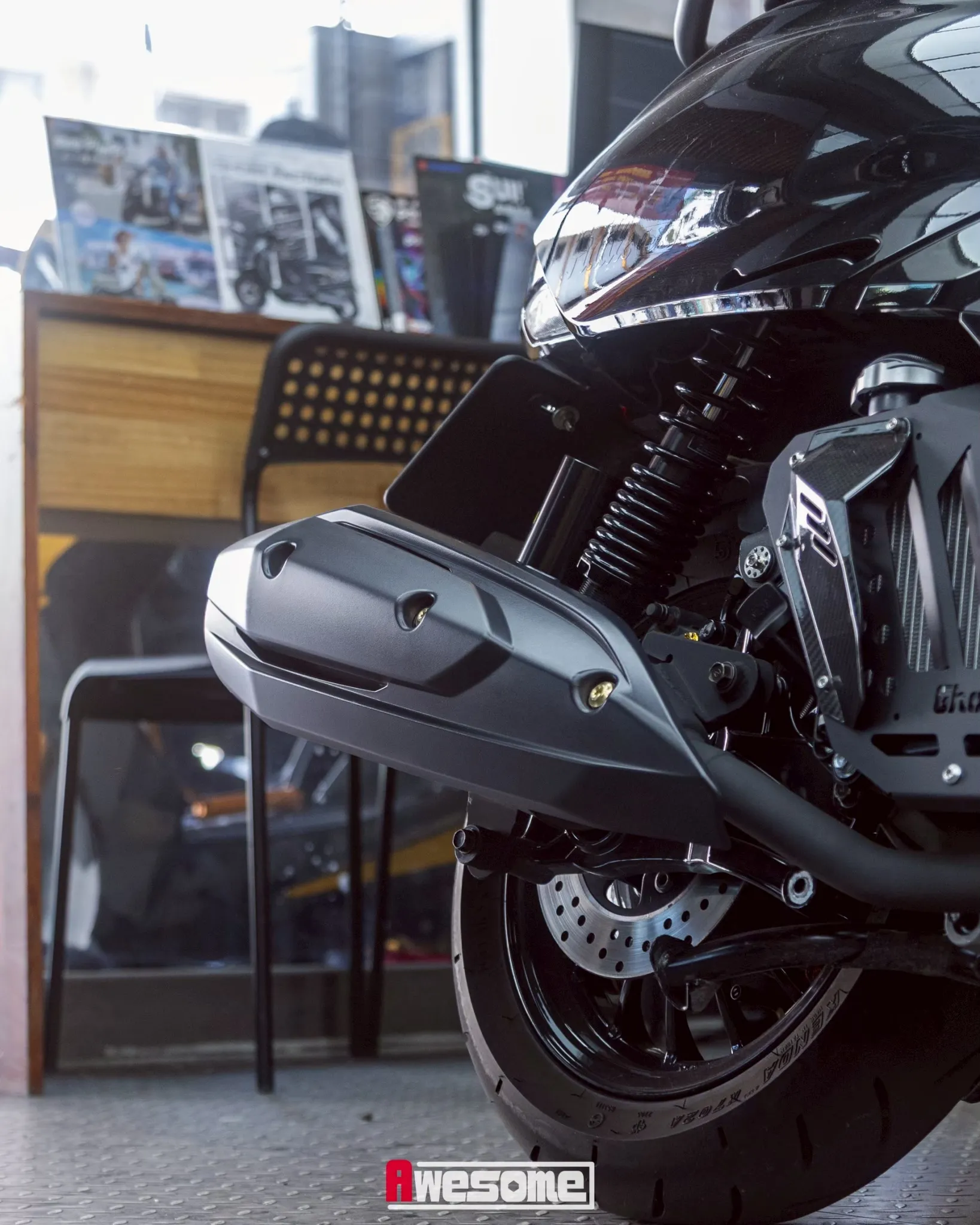 ASM Fiddle原廠型高效率排氣管