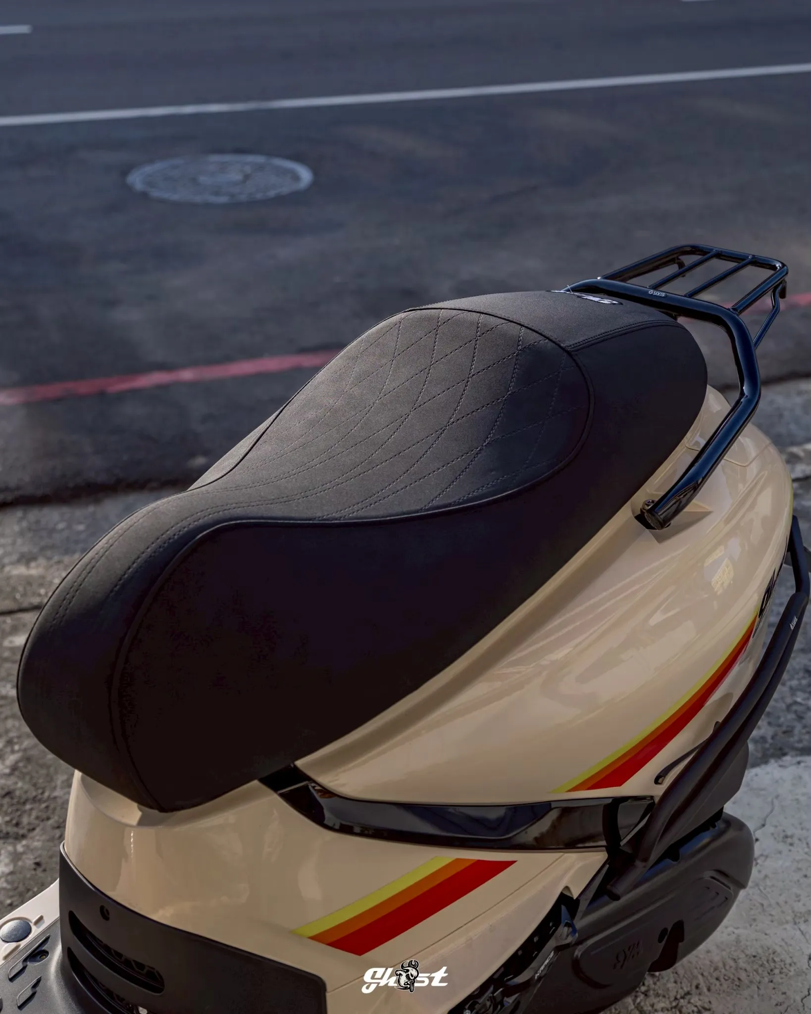 Ghost Fiddle 賽車工藝椅墊