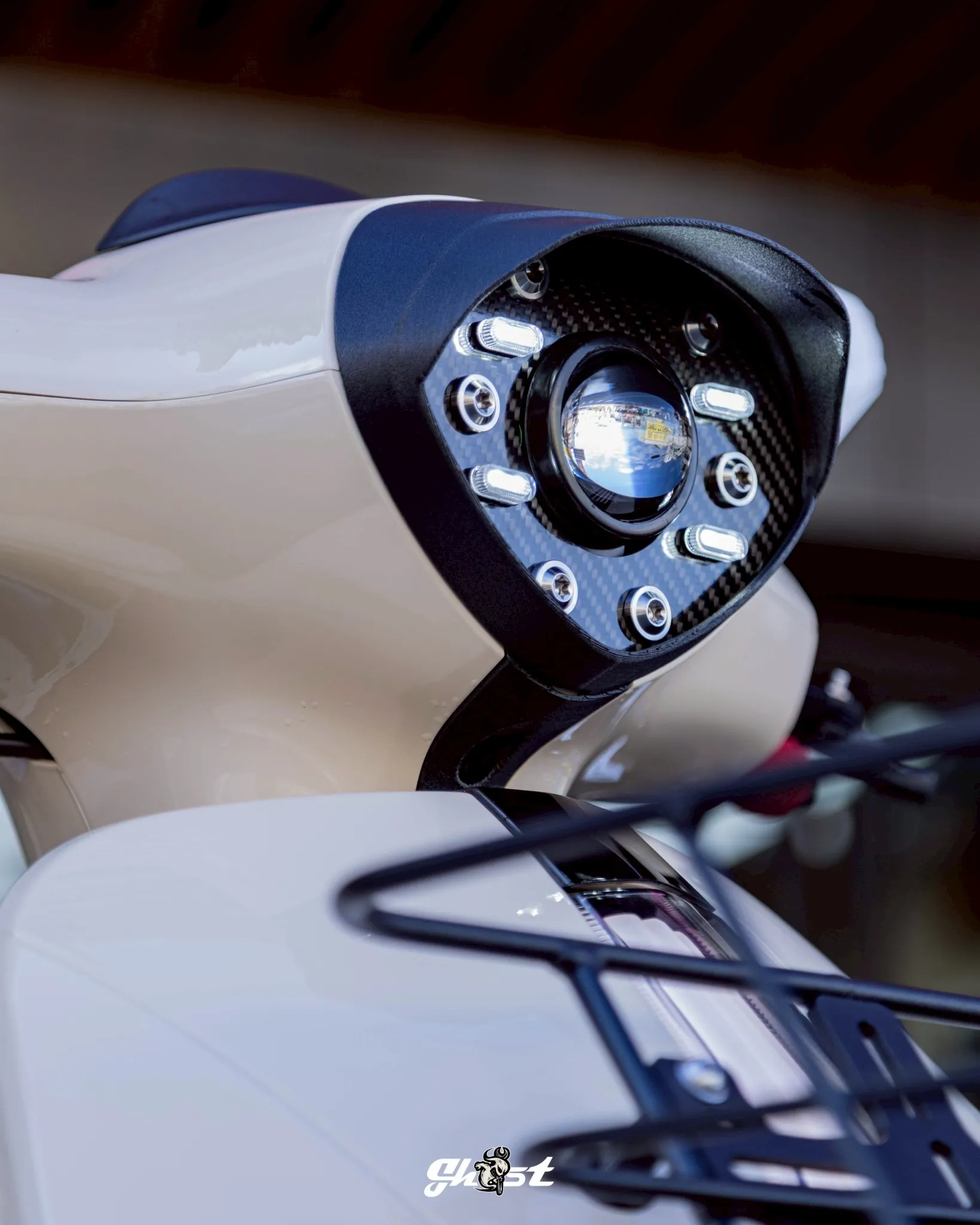 Slo Fiddle 125 158 led魚眼 大燈 