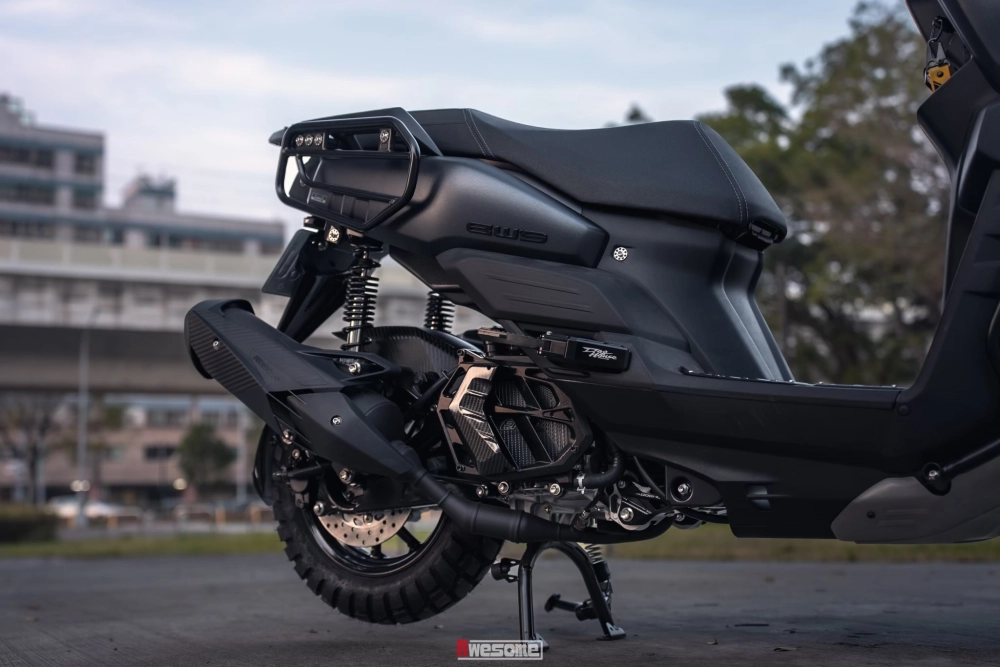 Krace碳纖維導風水箱罩 Koso防燙蓋