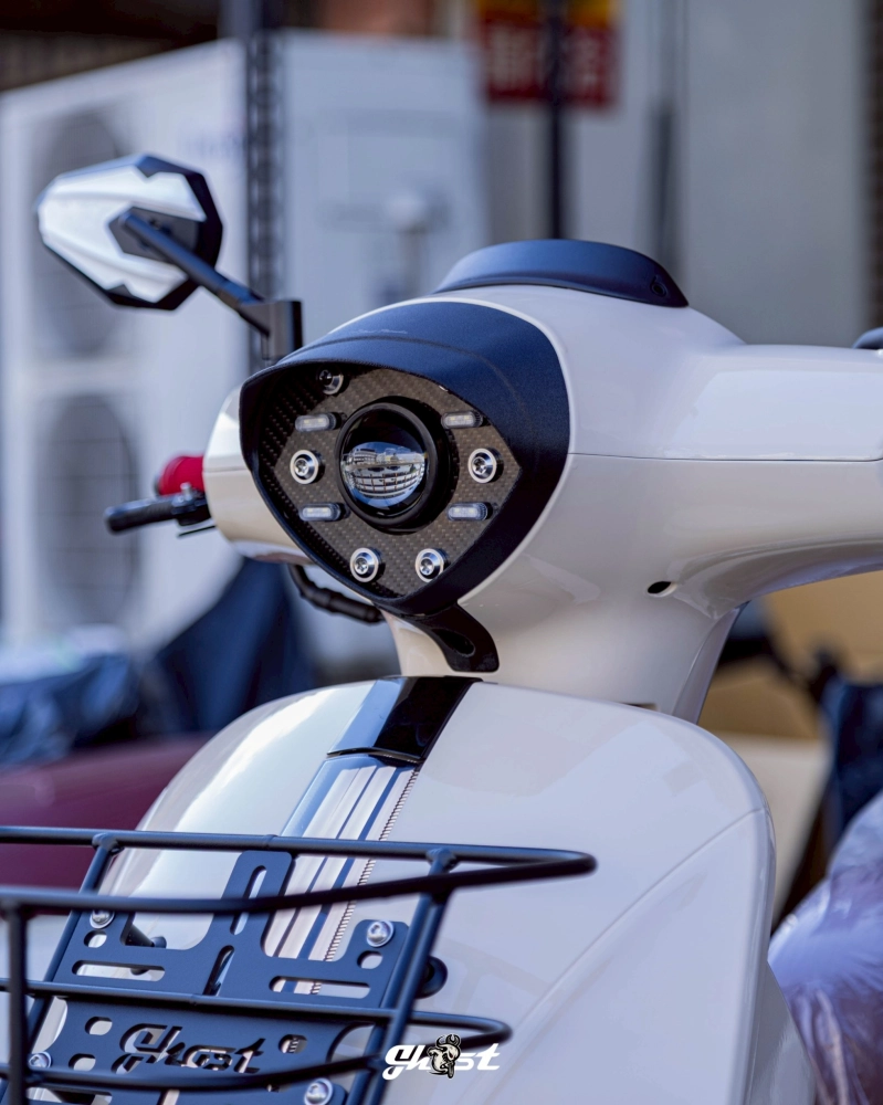 Slo Fiddle 125 158 led魚眼 大燈 