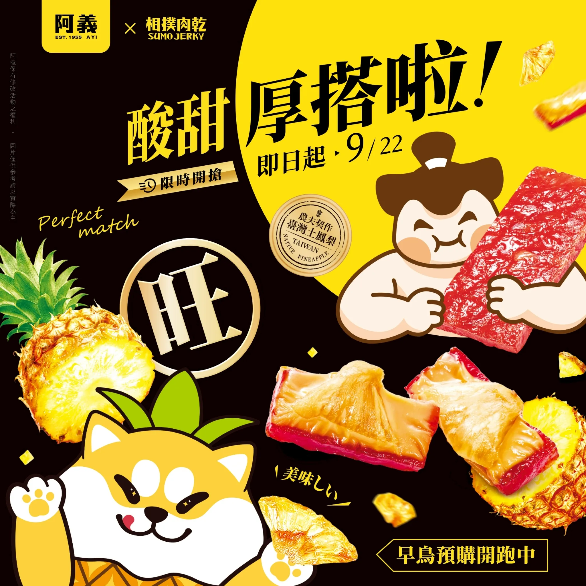 早鳥特惠【好旺來】阿義 X 相撲肉乾 聯名禮盒