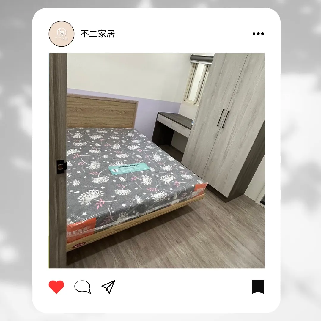 【真實床組分享｜舒適好眠大公開】小坪數也能完美擺放，睡眠品質完全不打折