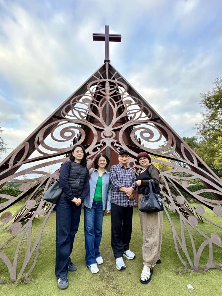 台南到台中飛花落院，北港ㄧ日家庭輕旅行