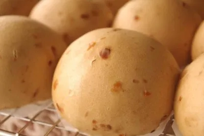 柴窯桂圓饅頭3入 (全素)