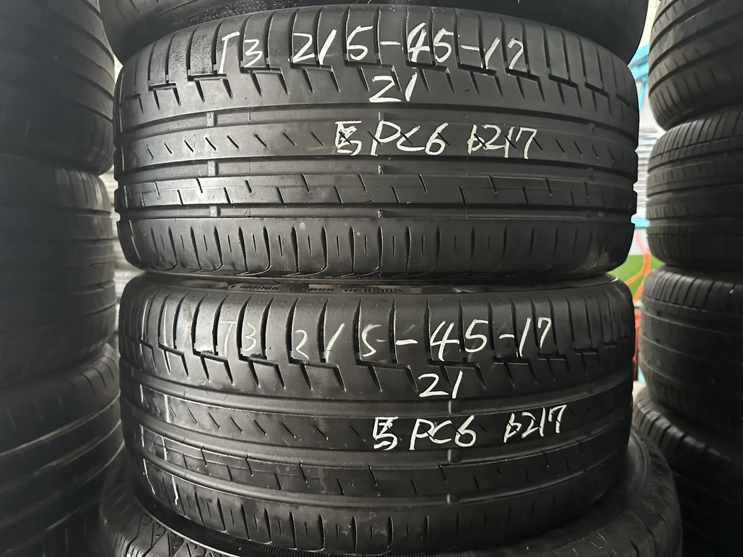 馬牌PC6 二條 215-45-17